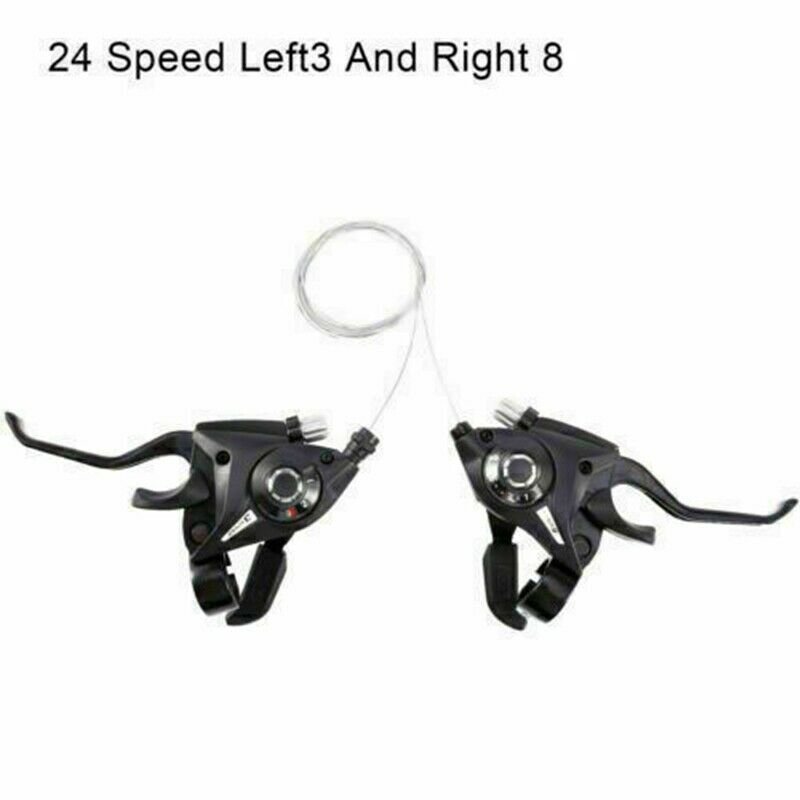 New Shimano ST-EF51 7 8 21 24 Speed GEAR MTB Bike Shifter Lever Right Left Combo