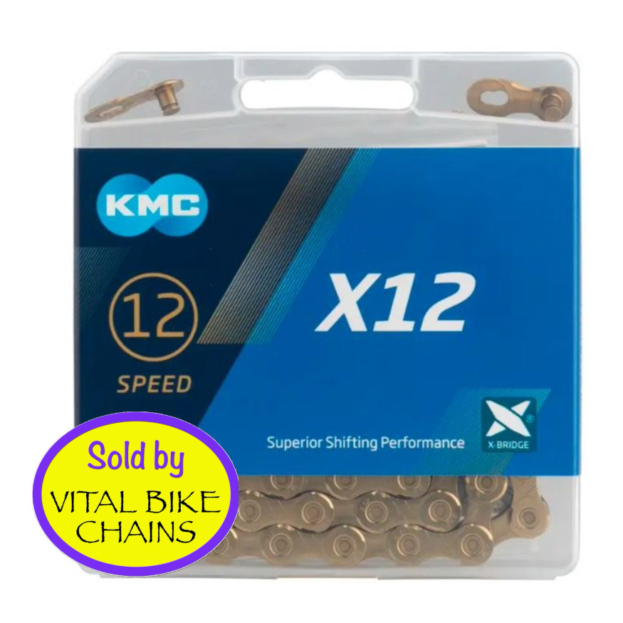 KMC X12 Chain 12 speed – Gold