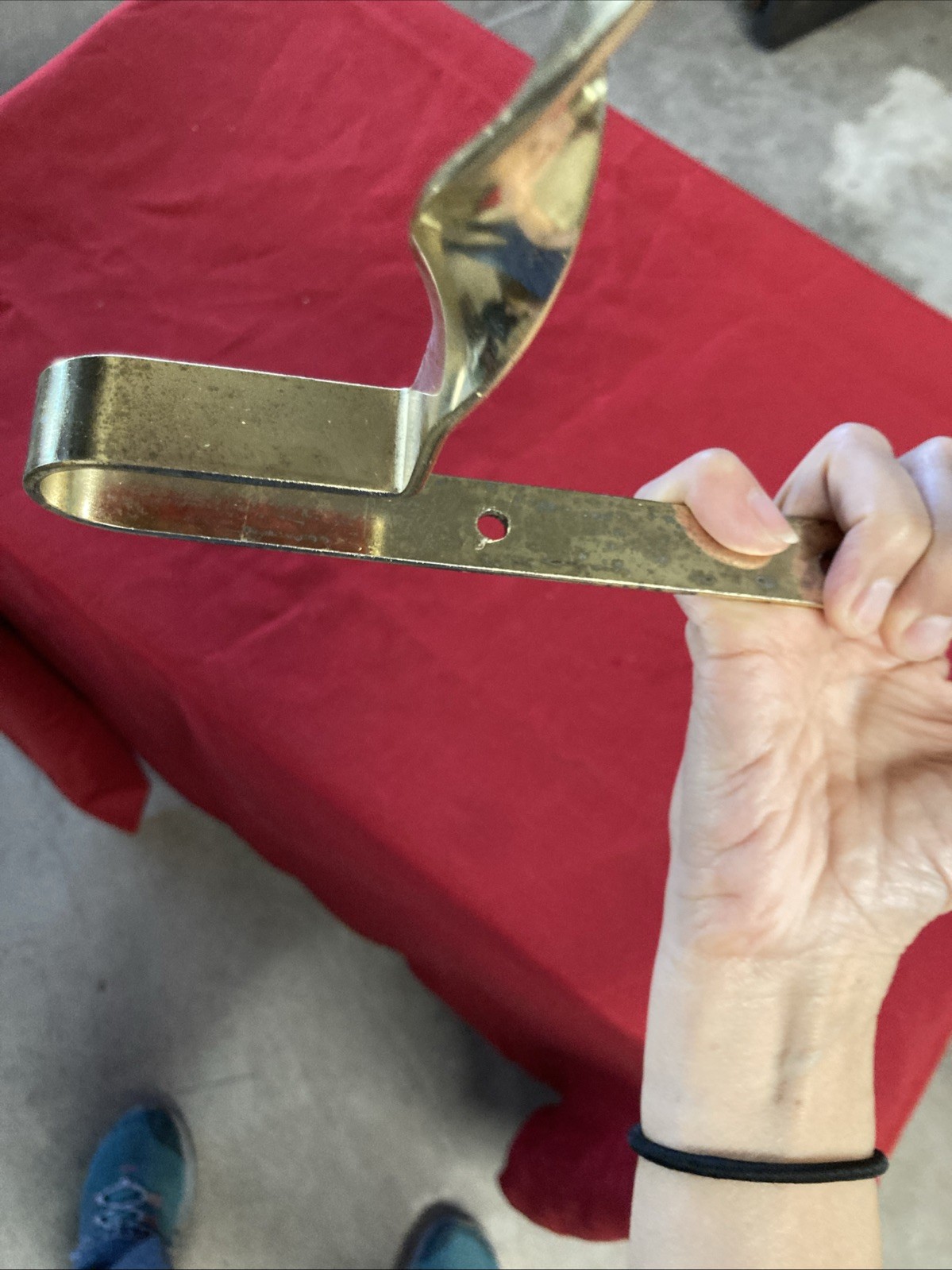 Vintage Lowrider 20 In? Bumper Flat Twisted Gold
