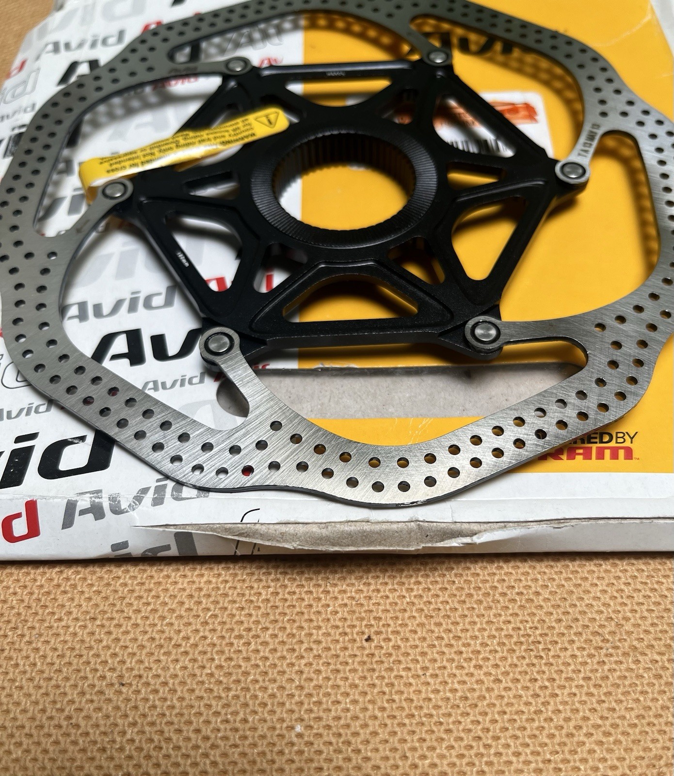 Avid HSX Center Lock Disc Rotor 180mm
