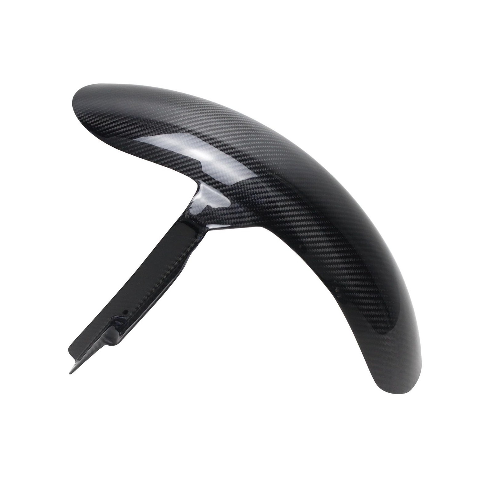POWER JAMES 100% Black Carbon Fiber Front Fender, Bodywork Compatible with Ha…