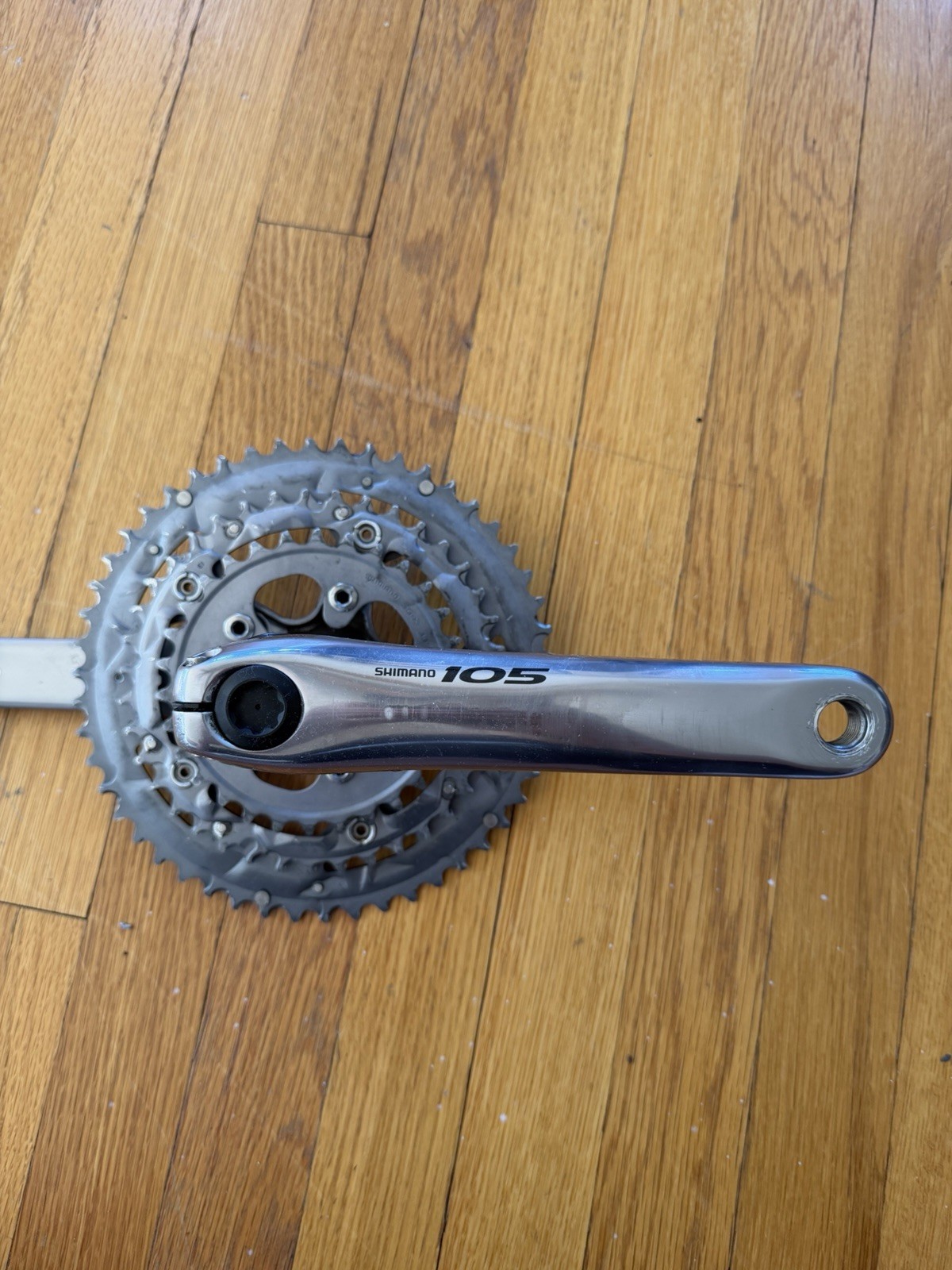 Shimano 105 Triple Crankset and Front Derailleur