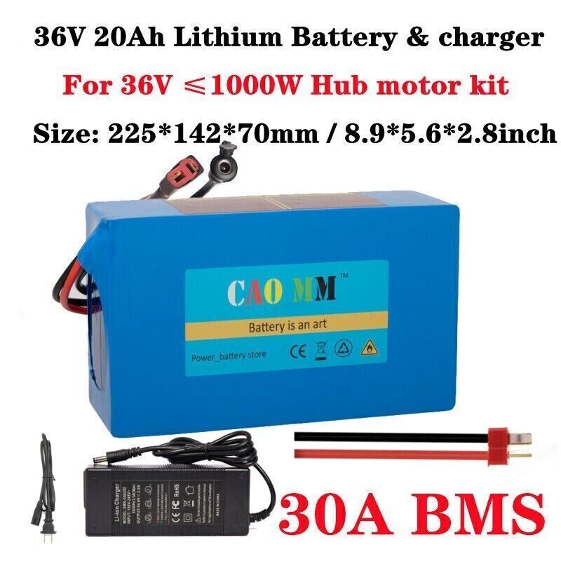 36V 48V 8AH/14AH/16AH/20AH Battery for 200W-1500W Ebike Electric Bicycle Bike