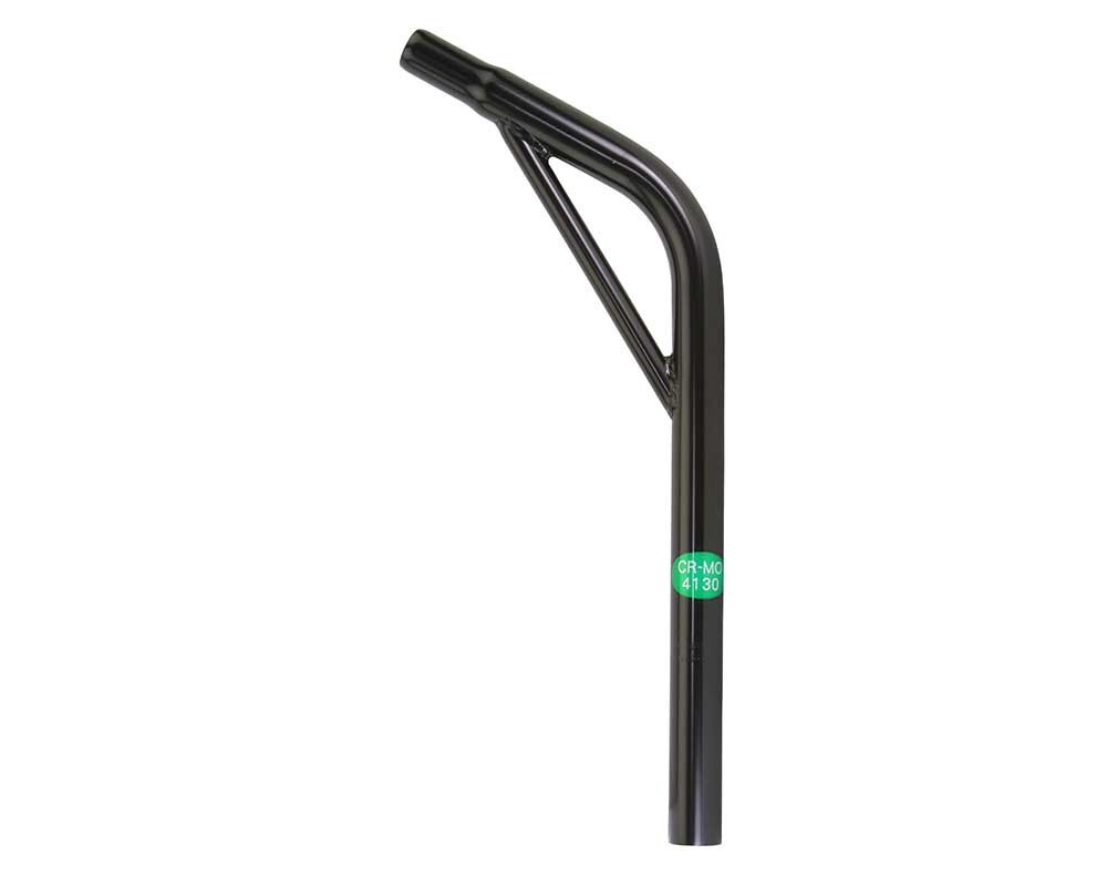 BLACK 25.4MM 1″ CRO-MO SEATPOST LAYBACK SUPPORT BMX CRUISER BICYCLE 7/8 SADDLE.