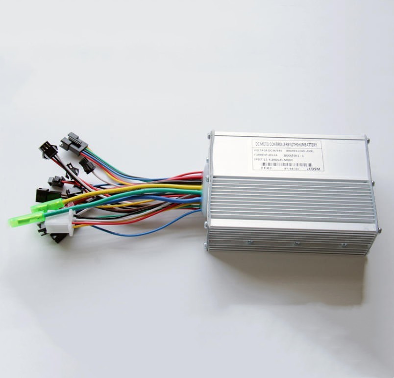 Three Mode 36V/48V 350W/500W 20A 9-Tube Sine-wave Controller E-Bike&E-Scooter