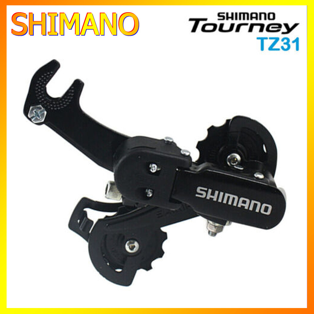 SHIMANO TOURNEY MTB Part RD-TZ31 GS Rear Derailleur Medium Cage 6/7 Speed Hanger