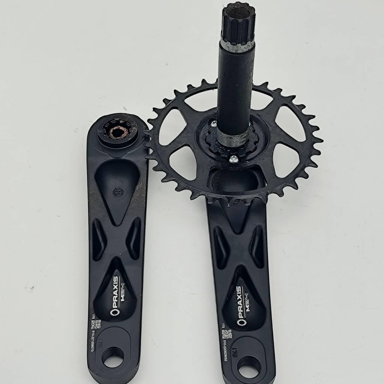 Praxis Works Cadet HD M24 Crankset Narrow Wide 30T 175mm Length, M24