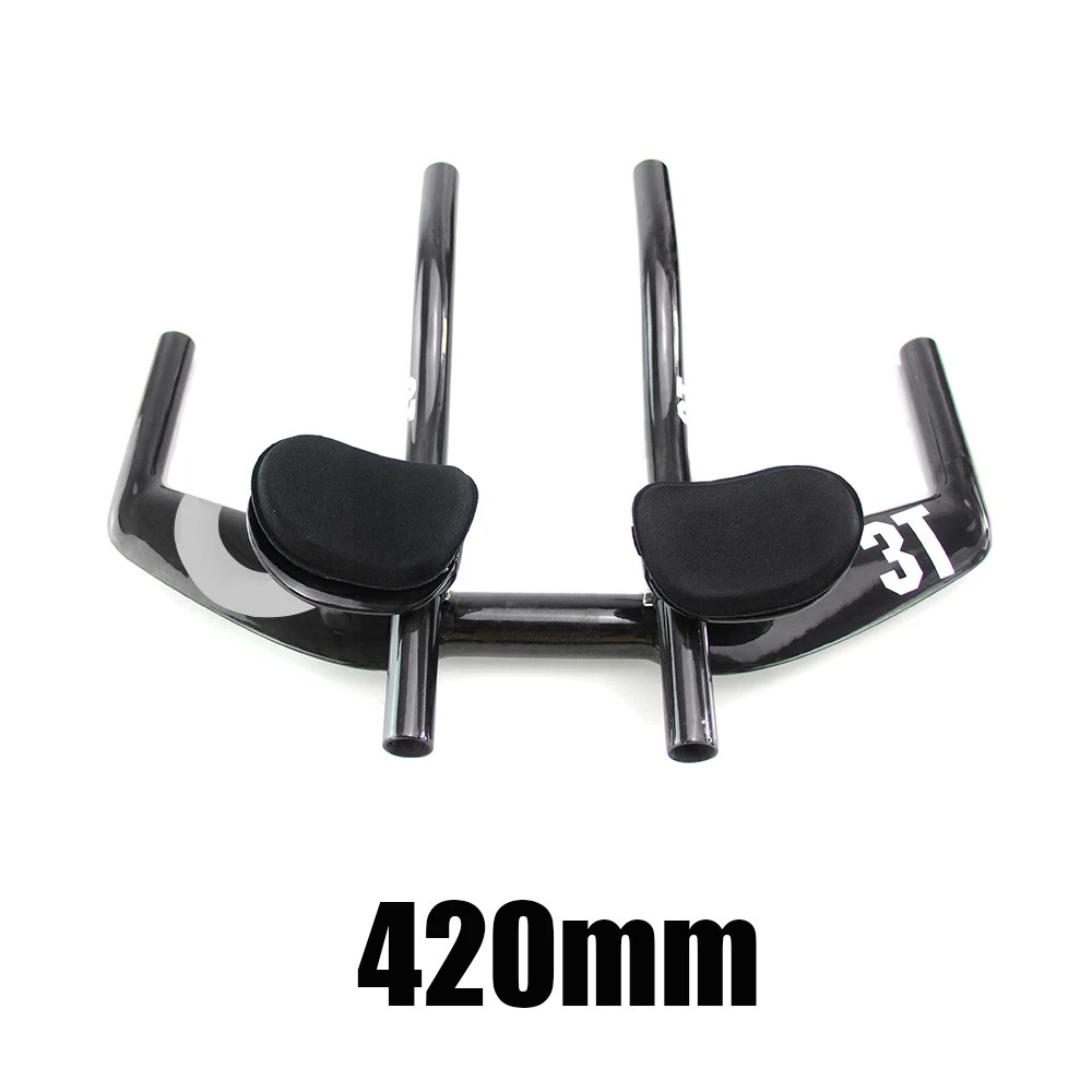3T Carbon Time Trial Road Bike Handlebar TT Bar Rest Triathlon Handlebars Parts