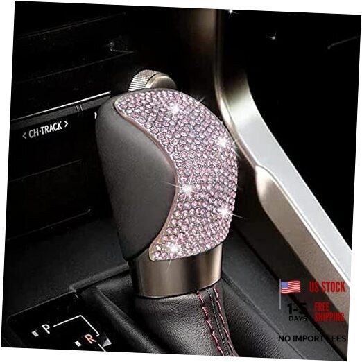 Bling Shift Gear Lever Accessories – Fits Lexus 16-18 ES350 15-22 NX300 Pink