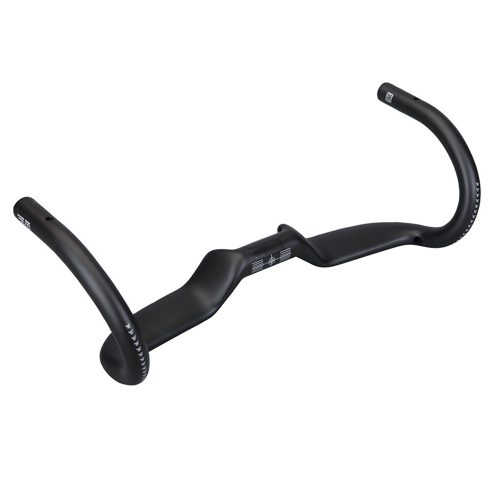 Carbon Fiber Road Bike Handlebar Rise 35mm Bicycle Aero Drop Bar 31.8*340-480mm