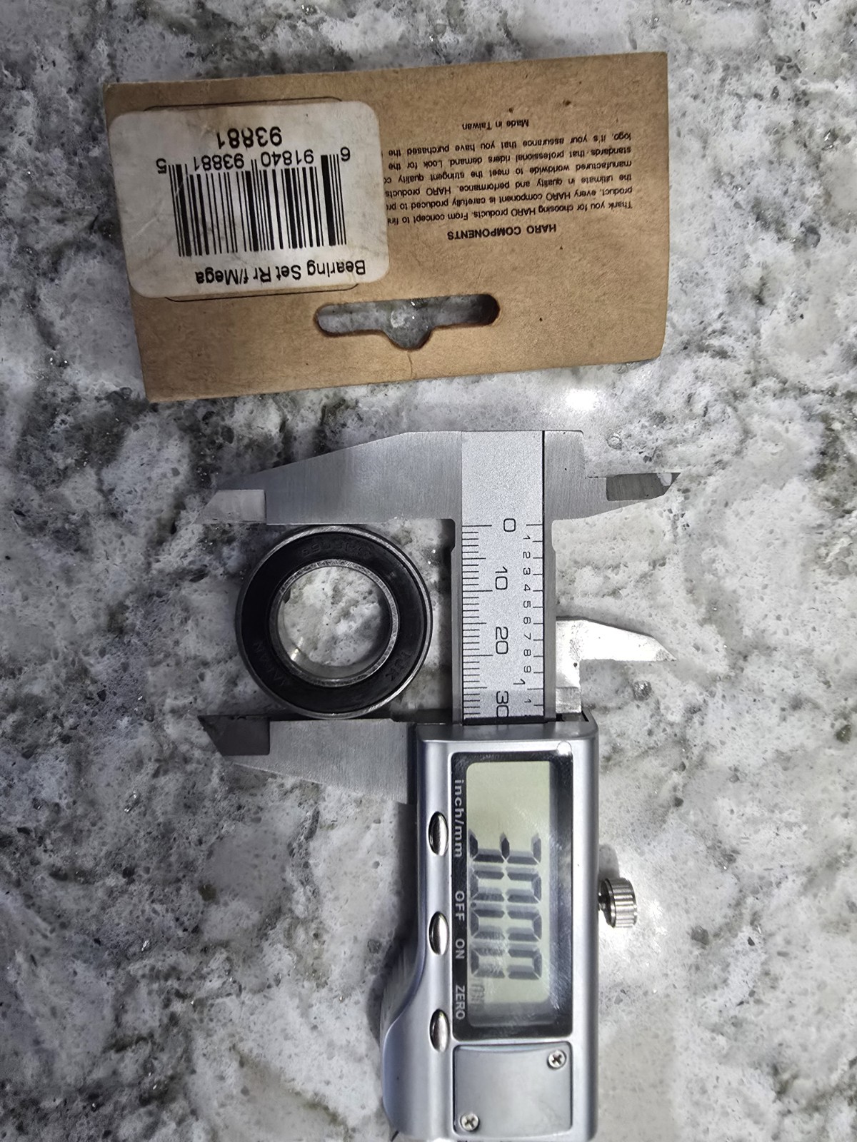 Haro Mega Hub Rr/f Bearing Set 14mm Axle