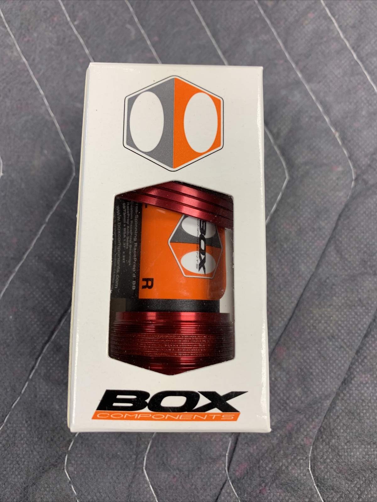Box Components Extremum Race Prep External Bottom Bracket 24 mm RED