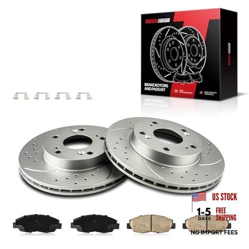 Front Brake Pads and Rotors Kit replacement for Front For: 2006 31311+D465A