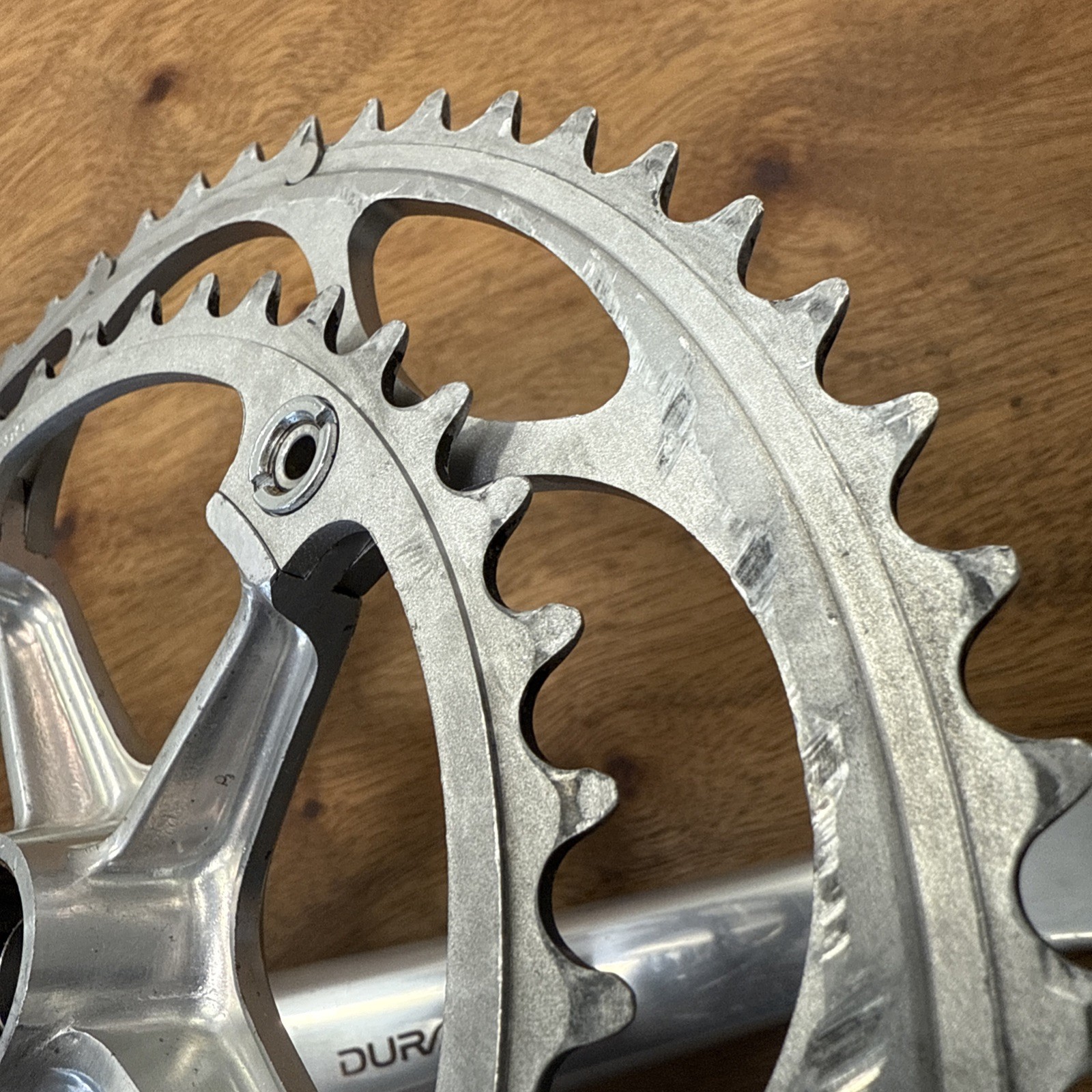 Shimano Dura Ace Crankset FC-7700 172.5mm 53/39 Double 130 BCD w/ BB-7700