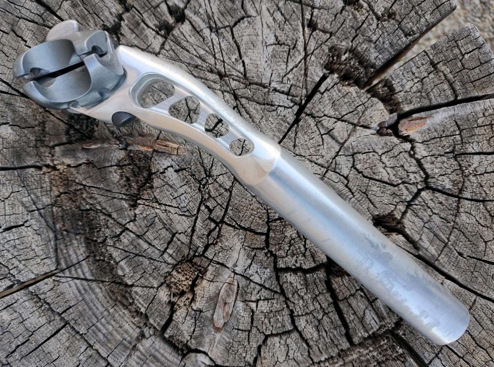 Miche Supertype 27.2 Seat Post Aluminum Alloy 205 mm Brevettato