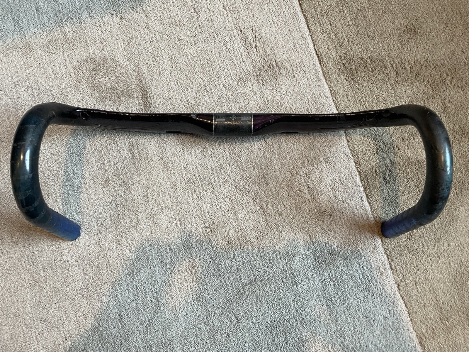 zipp SL-70 ergo drop handlebar 42cm (spray painted)