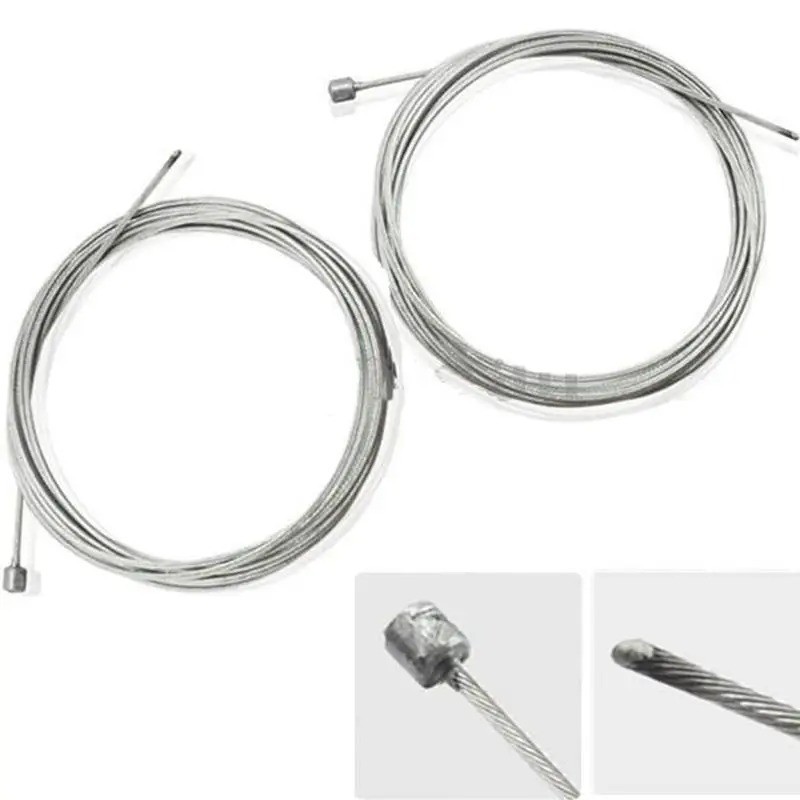 2M Bike Brake & Shift Inner Cable Set for MTB Road Fixed Gear Bicycle