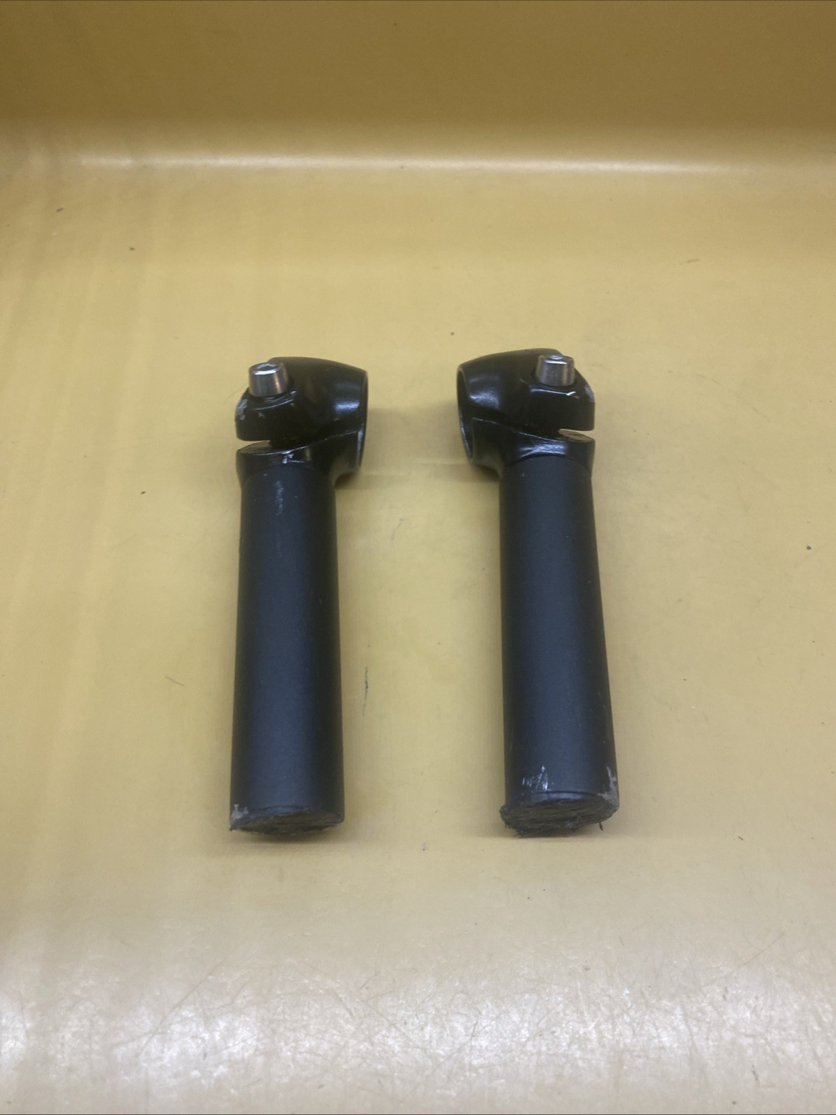 Black Ritchey Short Straight Aluminum Bar Ends