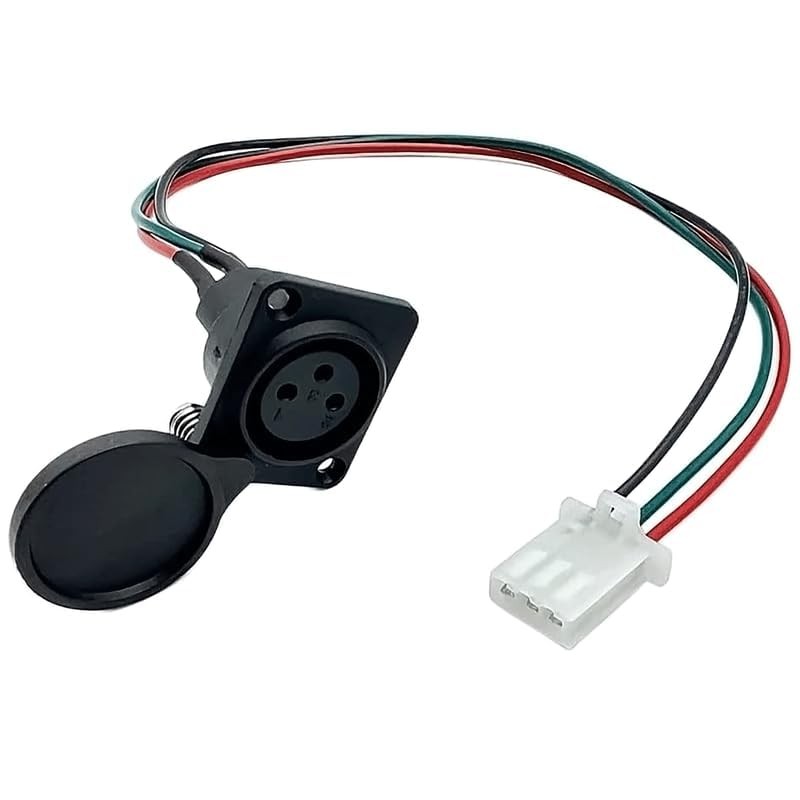 GYL XLR Charging Port Cable Replacement for E-Bike, Charger – 3 Wire