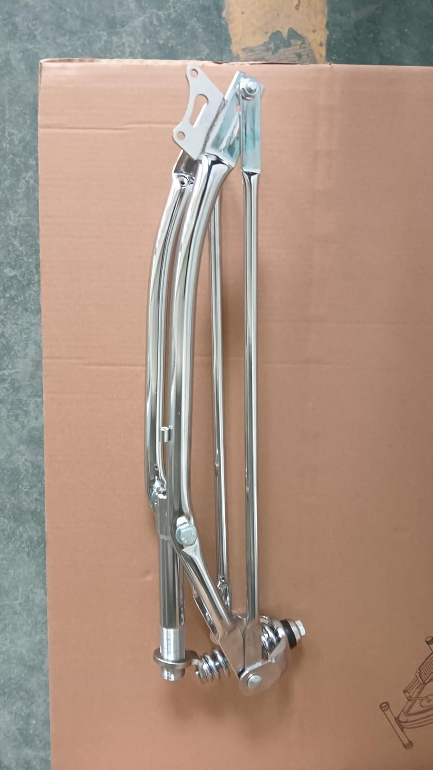 1 inch Threaded Bicycle Fork 26″ Springer Bike Fork & Headset Combo – Disc Brake