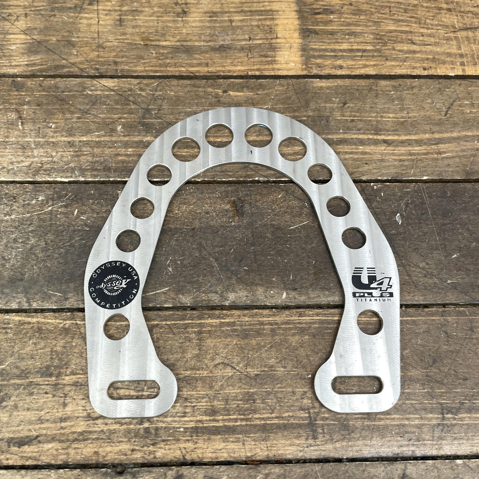Vintage Odyssey U4 Plus Titanium Brake Booster Competition Silver Old School USA