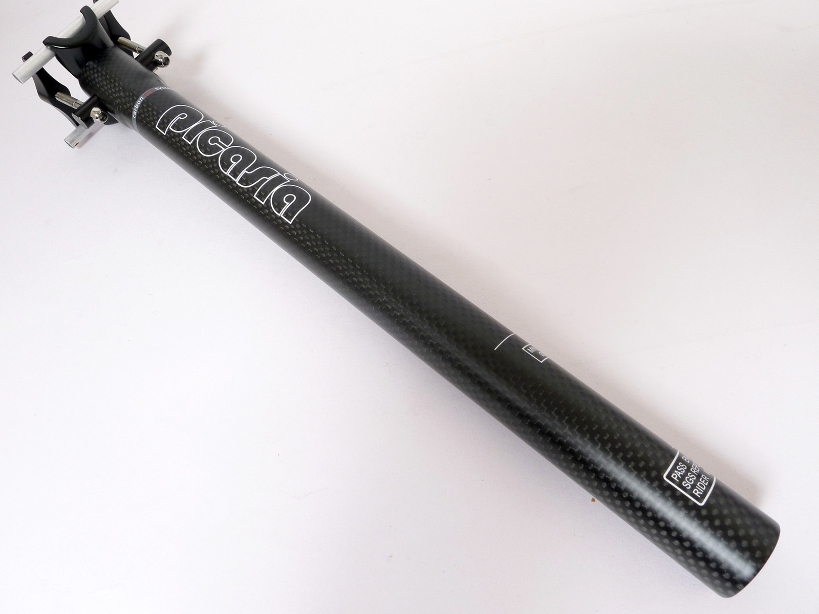 mr-ride 27.2×350 Picasia SP02P3K Matt carbon Seatpost Road MTB bike 130g Black