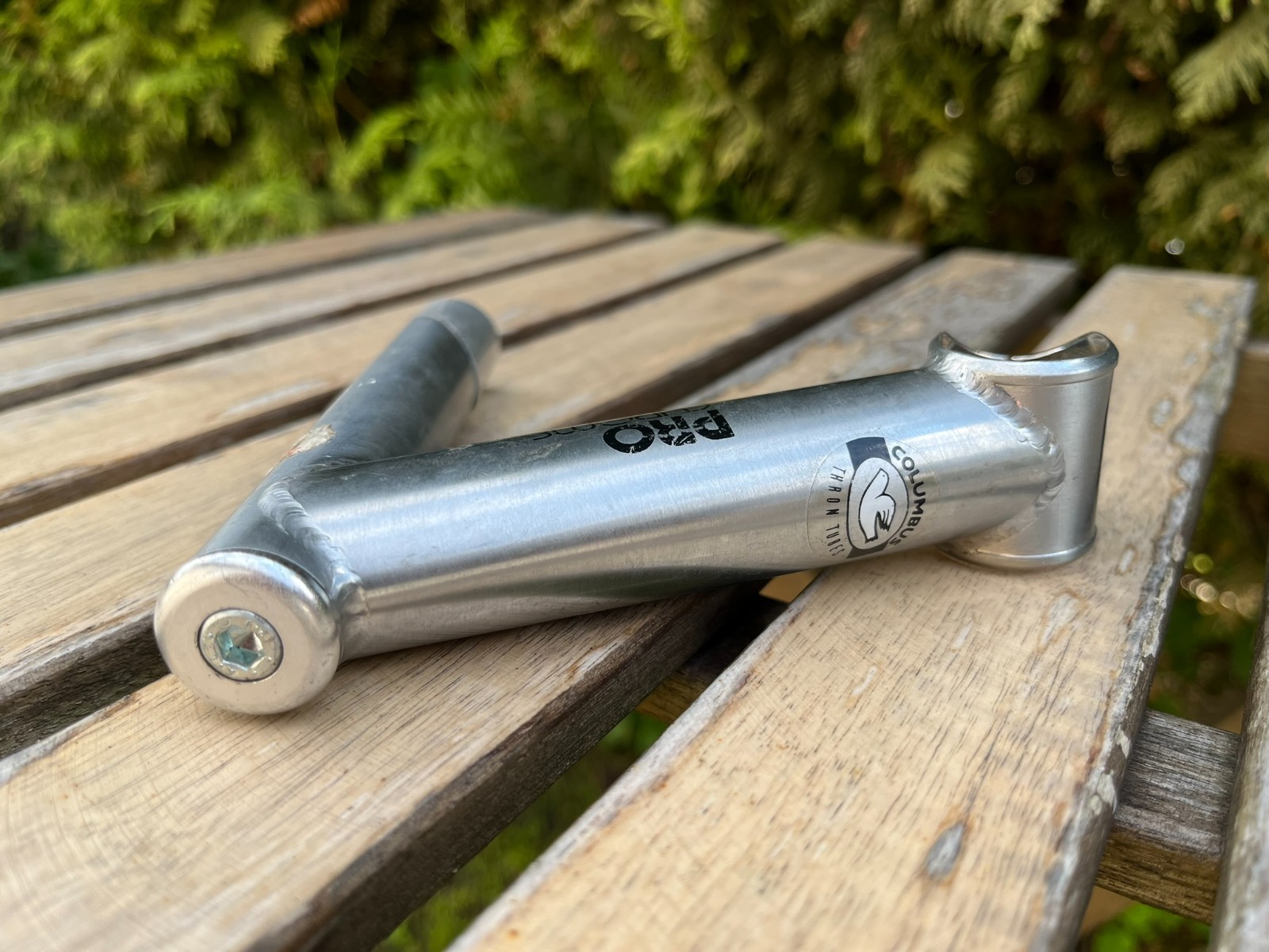 New NOS 3ttt Pro Chrome 1″ inch quill stem Columbus Throne steel 110 mm / 26.0
