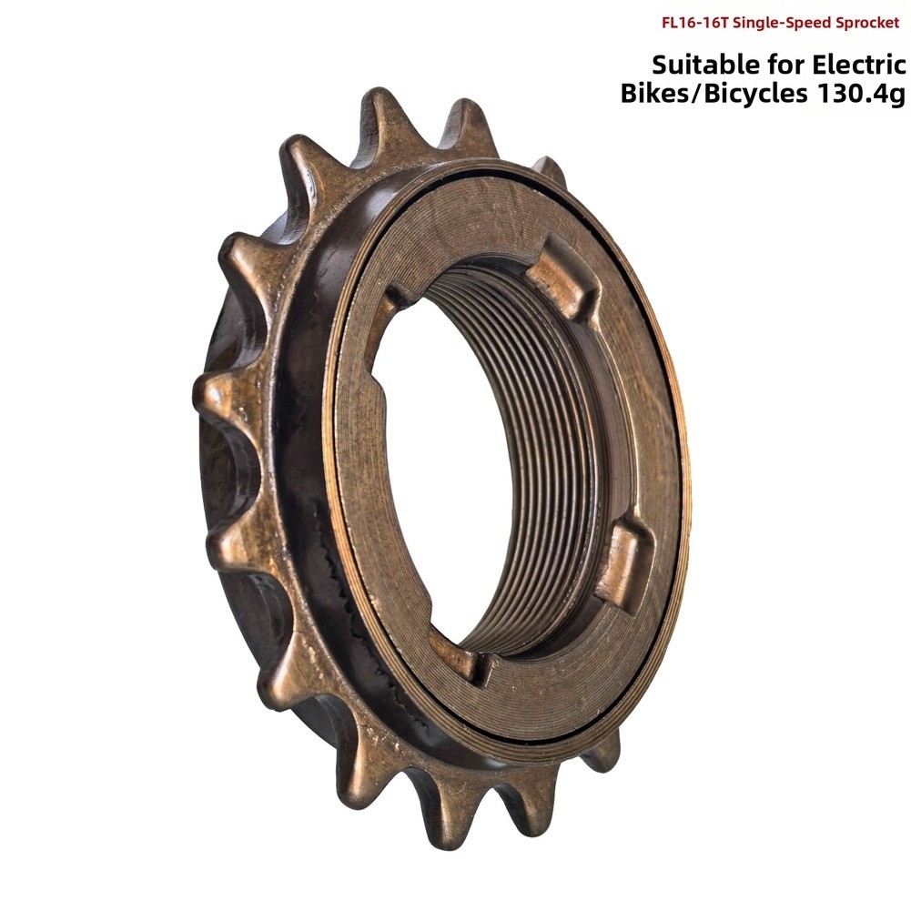 16T Freewheel High-strength Steel B1.375X24 Threading Rear Wheel Component