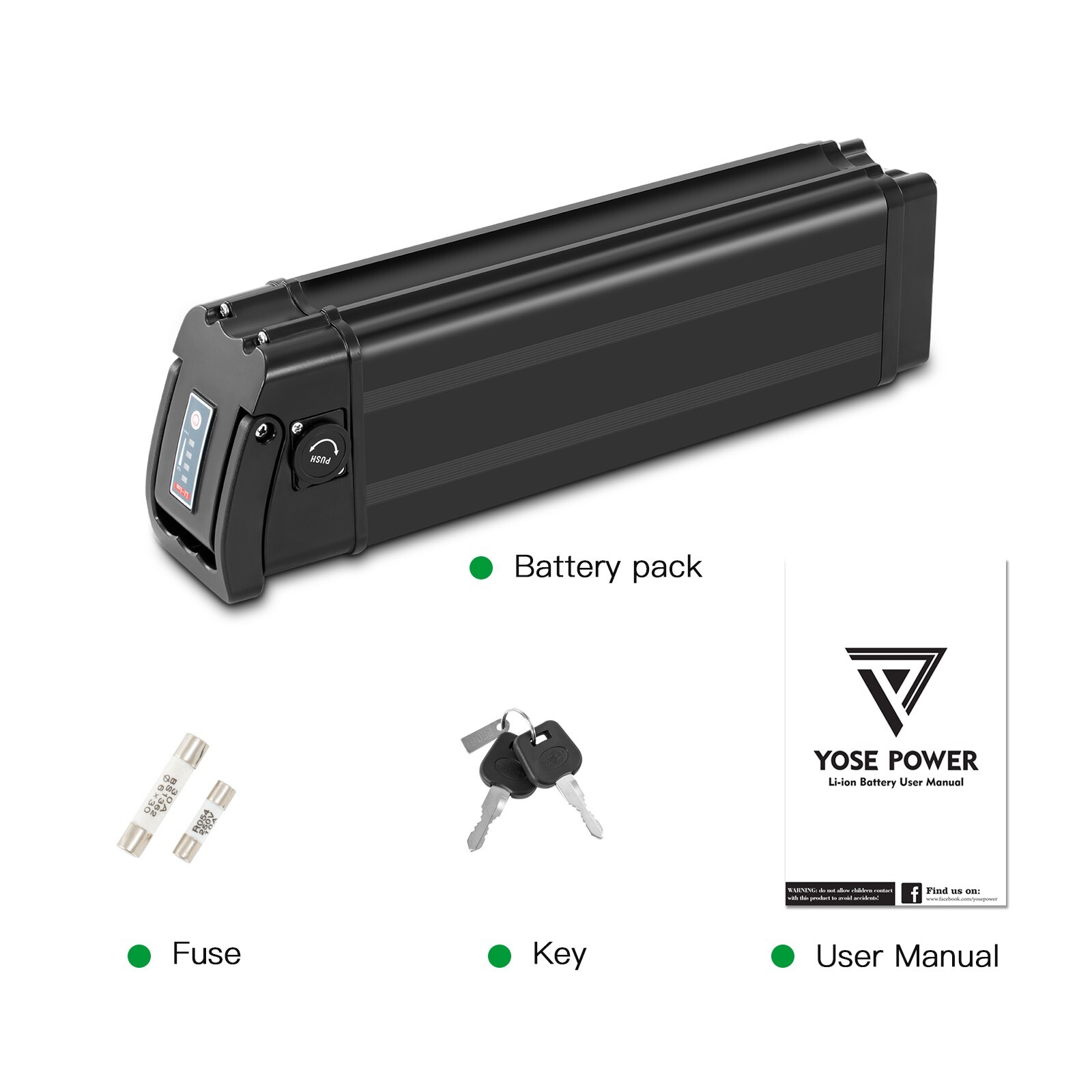 Heybike Ebike Battery 36V 48V 13Ah Cityscape Mars E bike Battery Replacement