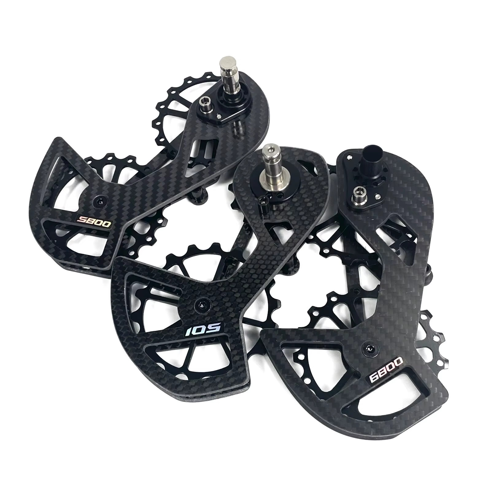 LTWOO Bicycle Ceramic Bearing Speed Carbon Fiber Pulley Wheel Rear Derailleurs G