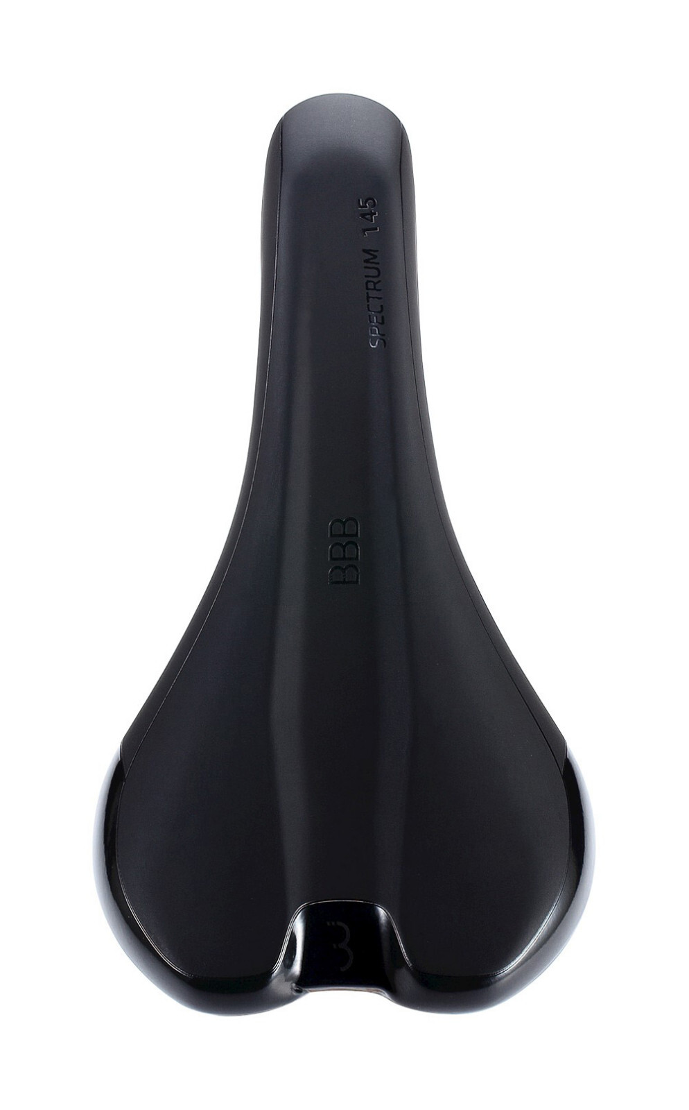 BBB Spectrum Contour Mapped Wide Road Bike Saddle 145 x 265mm Black BSD-131-A11