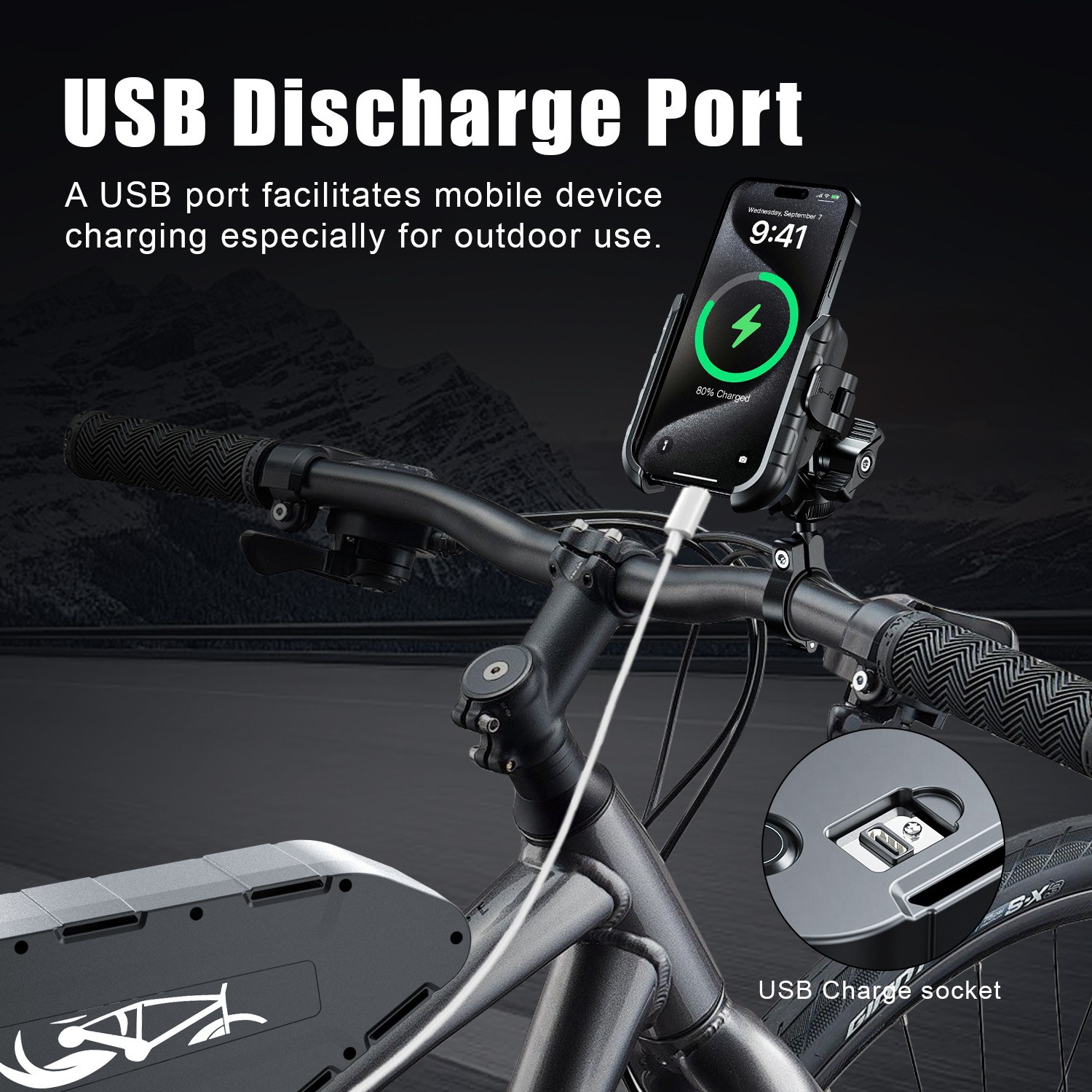 52V 30Ah Triangle Lithium Ebike Battery 80A Bms 100-4100W motor Samsung Cells