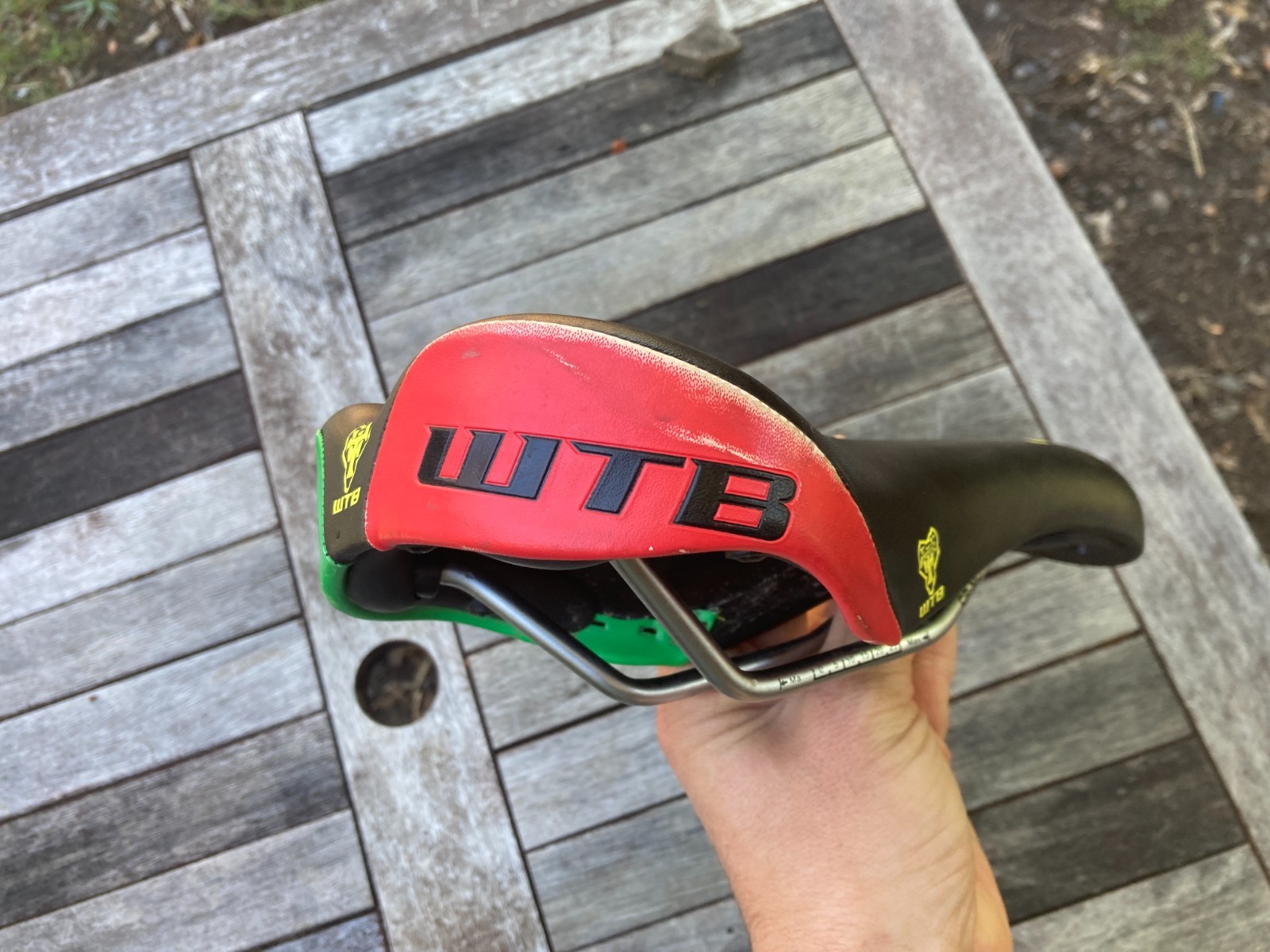 WTB Pure V Rasta Edition CroMo Rails