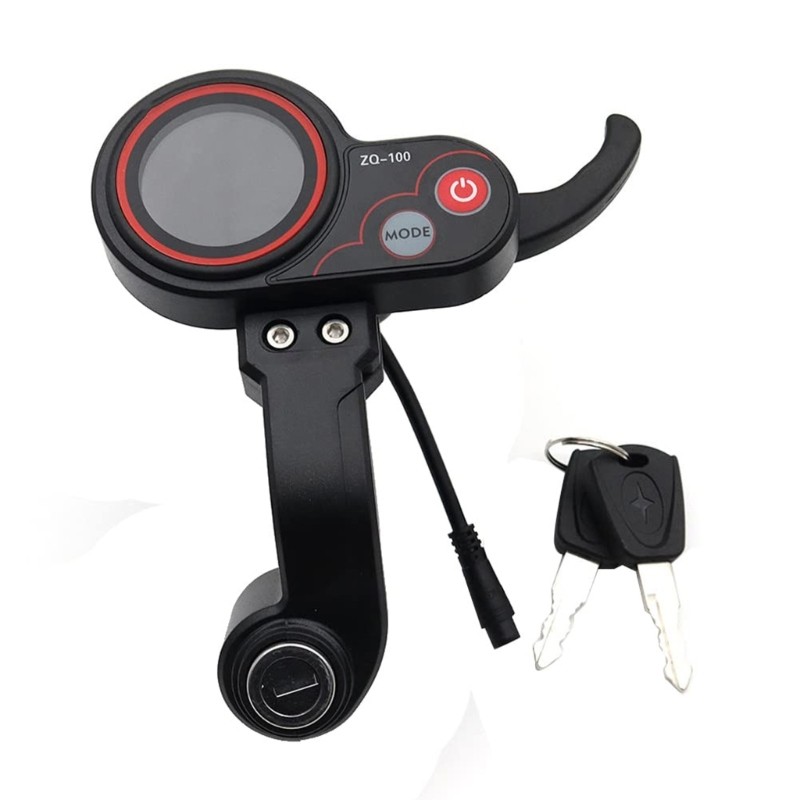 Anti Thefts Electric Scooters With Key Activation And Intuitive Speed Dials