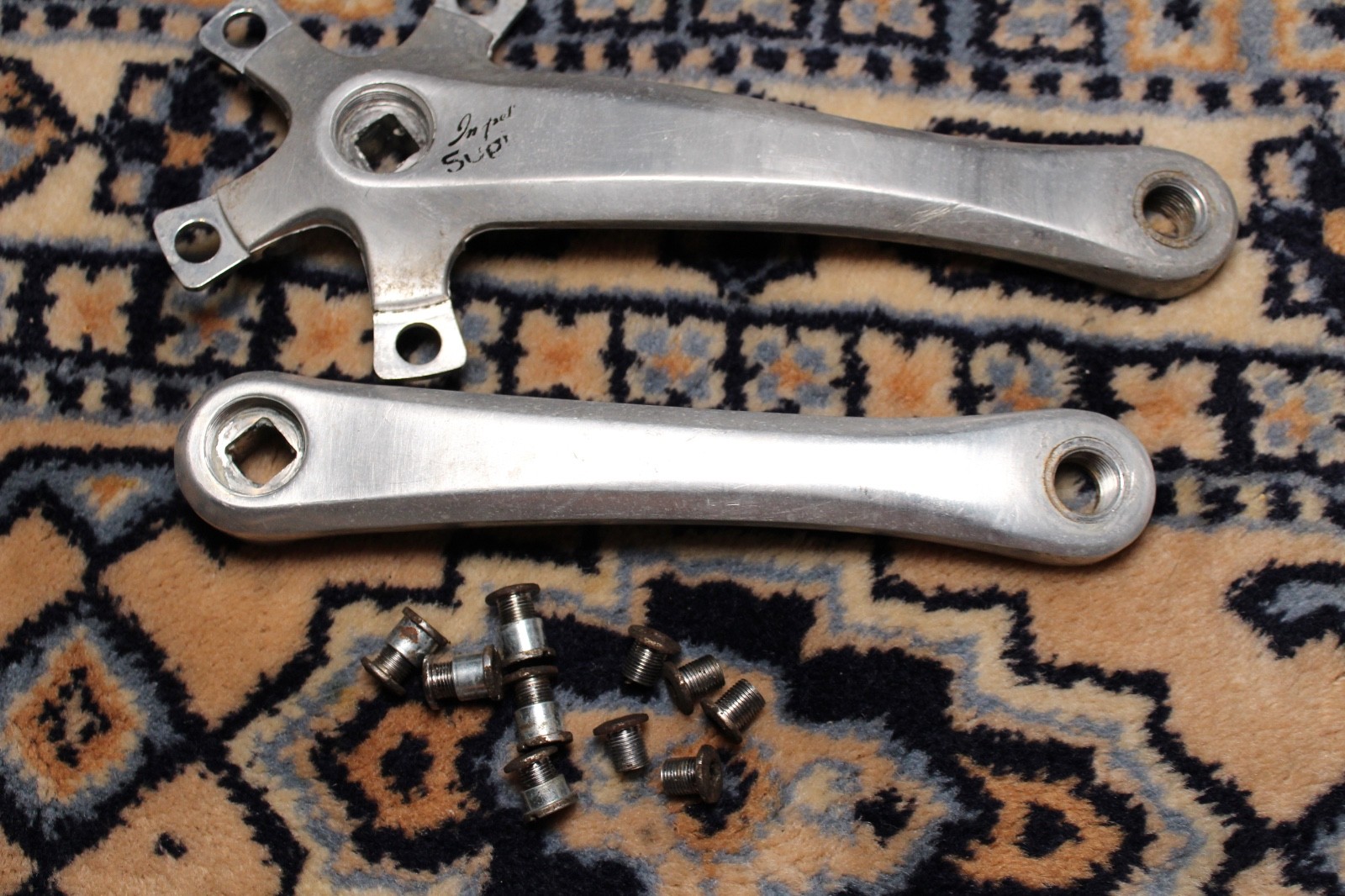 Sugino Impel Crankset – 175mm – 94/58 BCD – Square Taper – Double/Triple