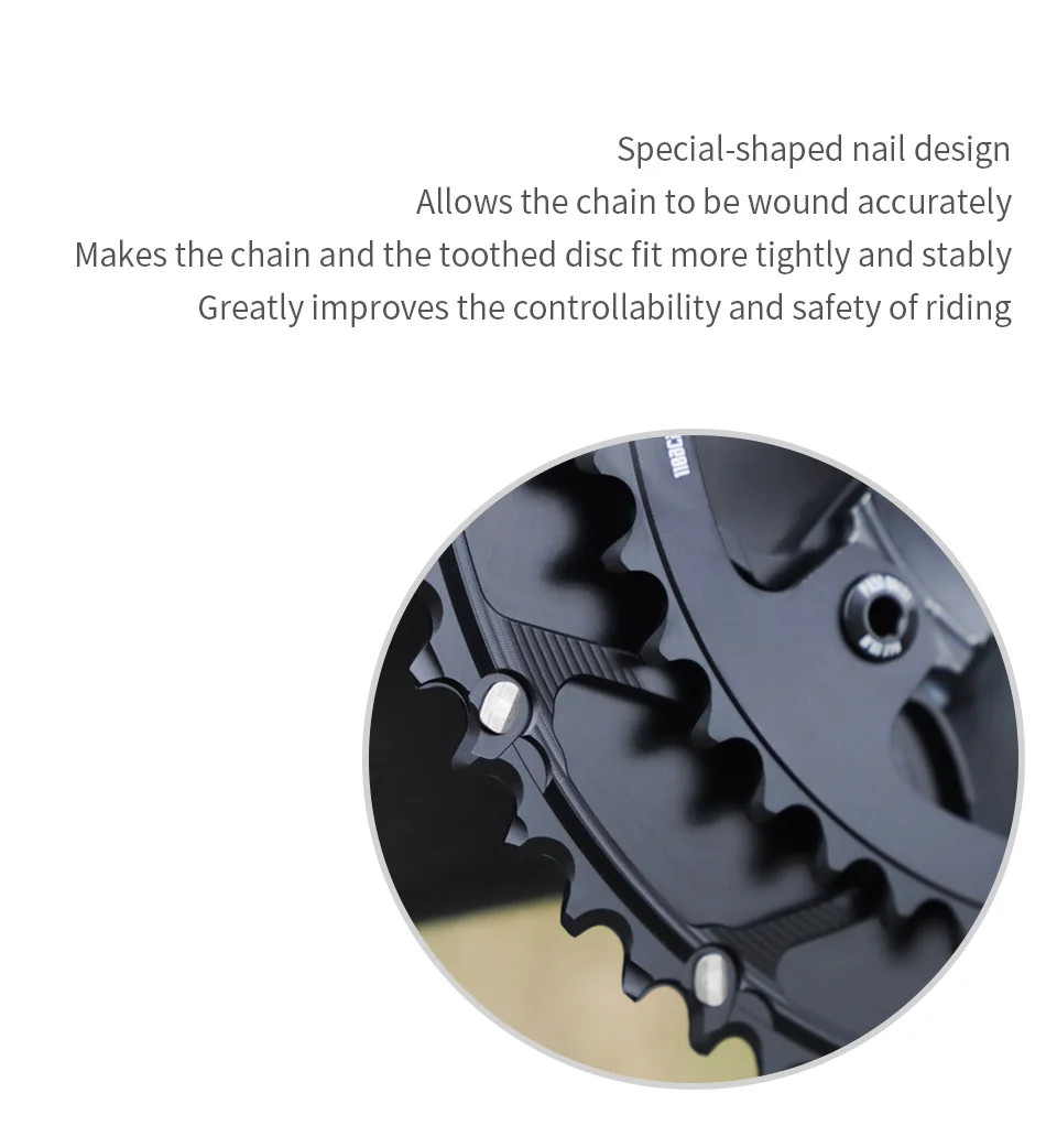 For Shimano ULTEGRA R8100 Dura-ace R9200 48-35T 56-42T Double Chainrings 110BCD