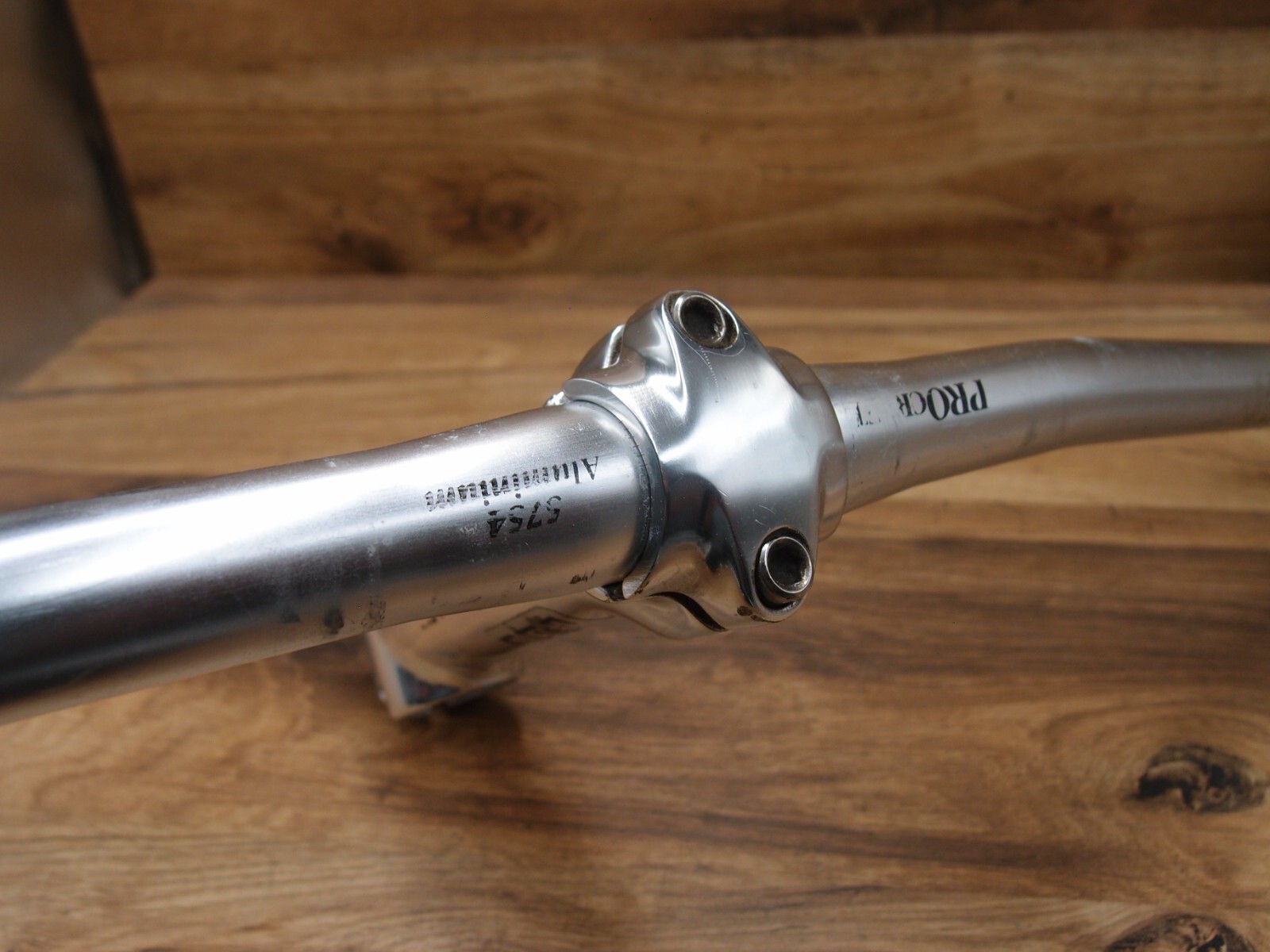90’s MTB flat handlebar Procfraft alloy + ahead stem Procraft 1 1/8 in