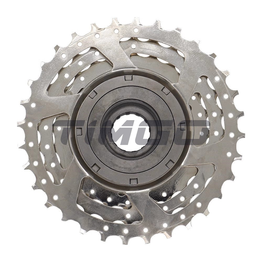 DNP 7/8 Speed Nickel Freewheel Screw-On Cassette 11-28T/11-32T for Shimano Sram