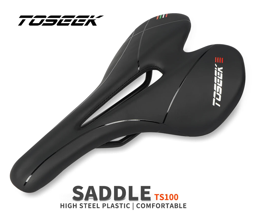Plastic/Pvc Bicycle Saddle Breathable Leather Mtb Saddle Bicycle Accessories