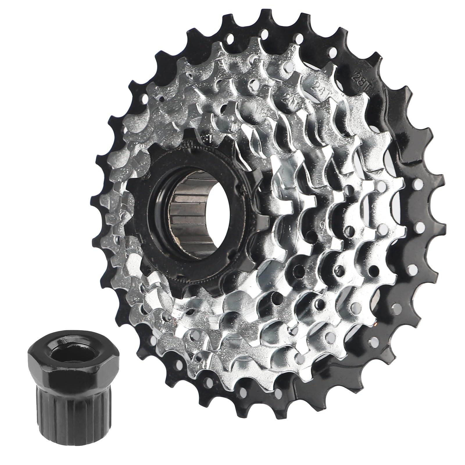 7 Speed EBike Freewheel 1128 Teeth Screw On Multiple Freewheel Threaded Type …