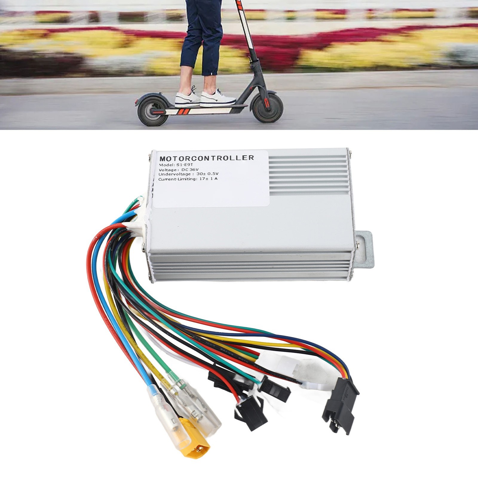 350W 36V Electric Scooter E9T Controller Aluminum Alloy Electric Cycle Motor