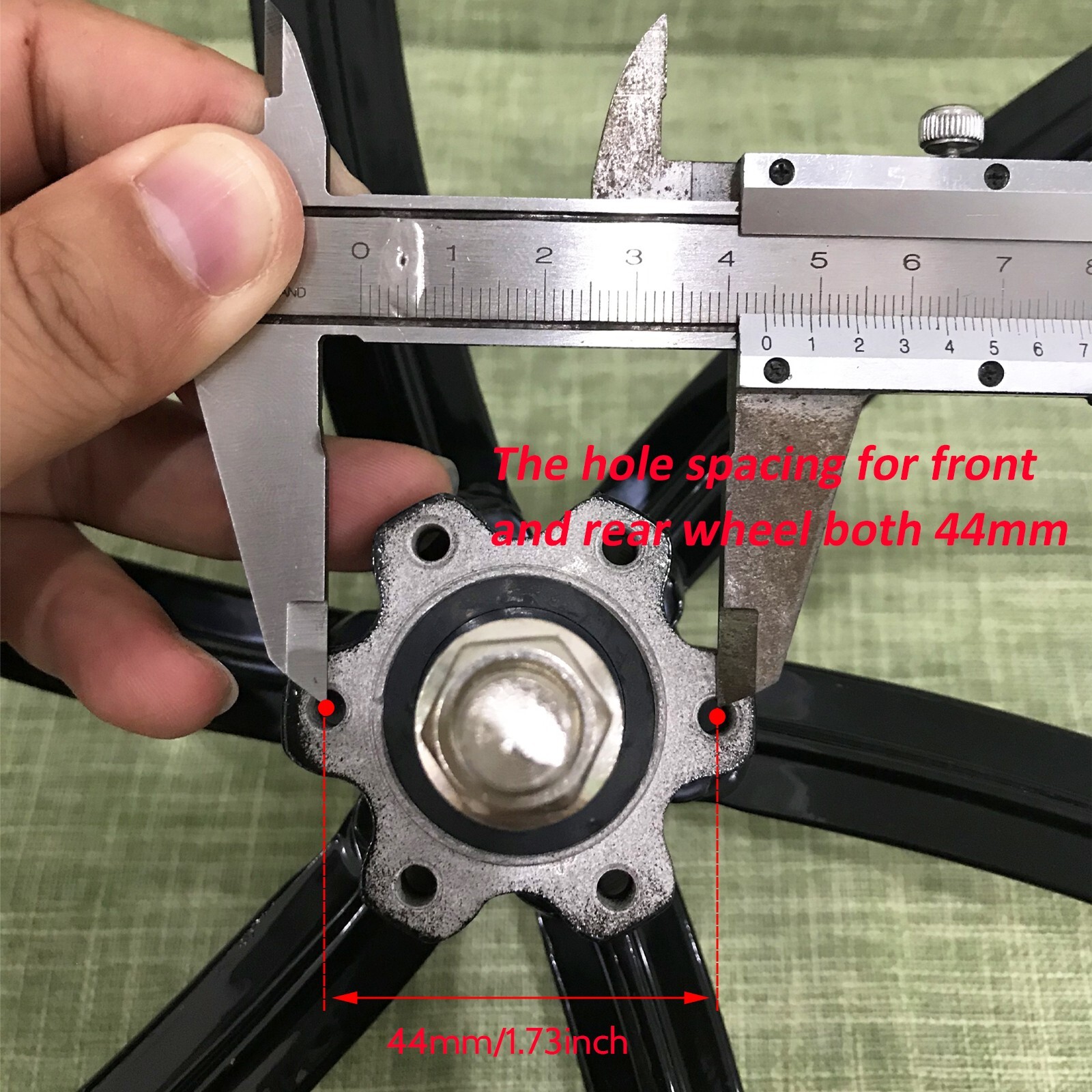 26″ MAG WHEEL Set 100*120mm & 36T Sprocket,26″ Bike Fork & Headset-Motor Bicycle
