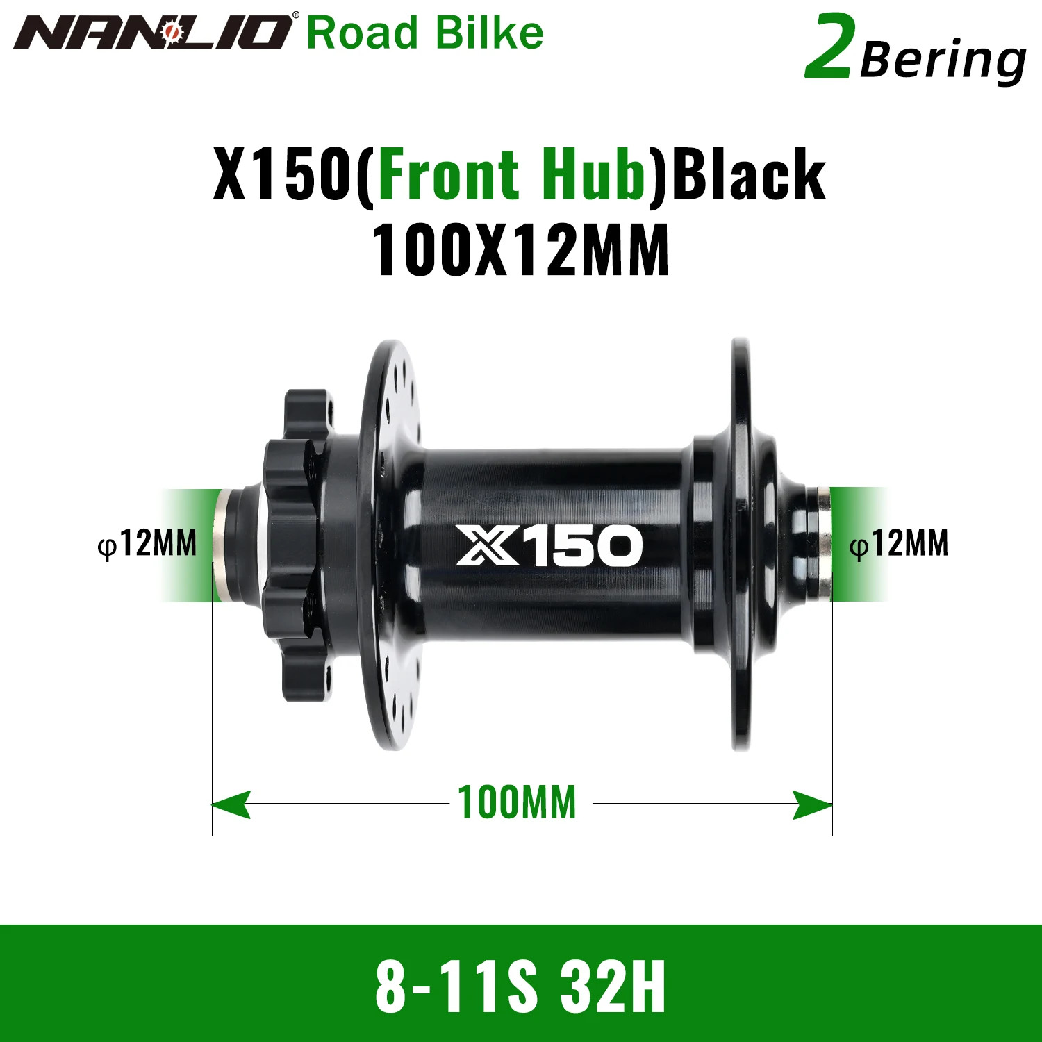 Gravel Riding Front Rear Hubs 28 32 36 Holes HG NX SX MS 11 12 Speed 6 Pawls