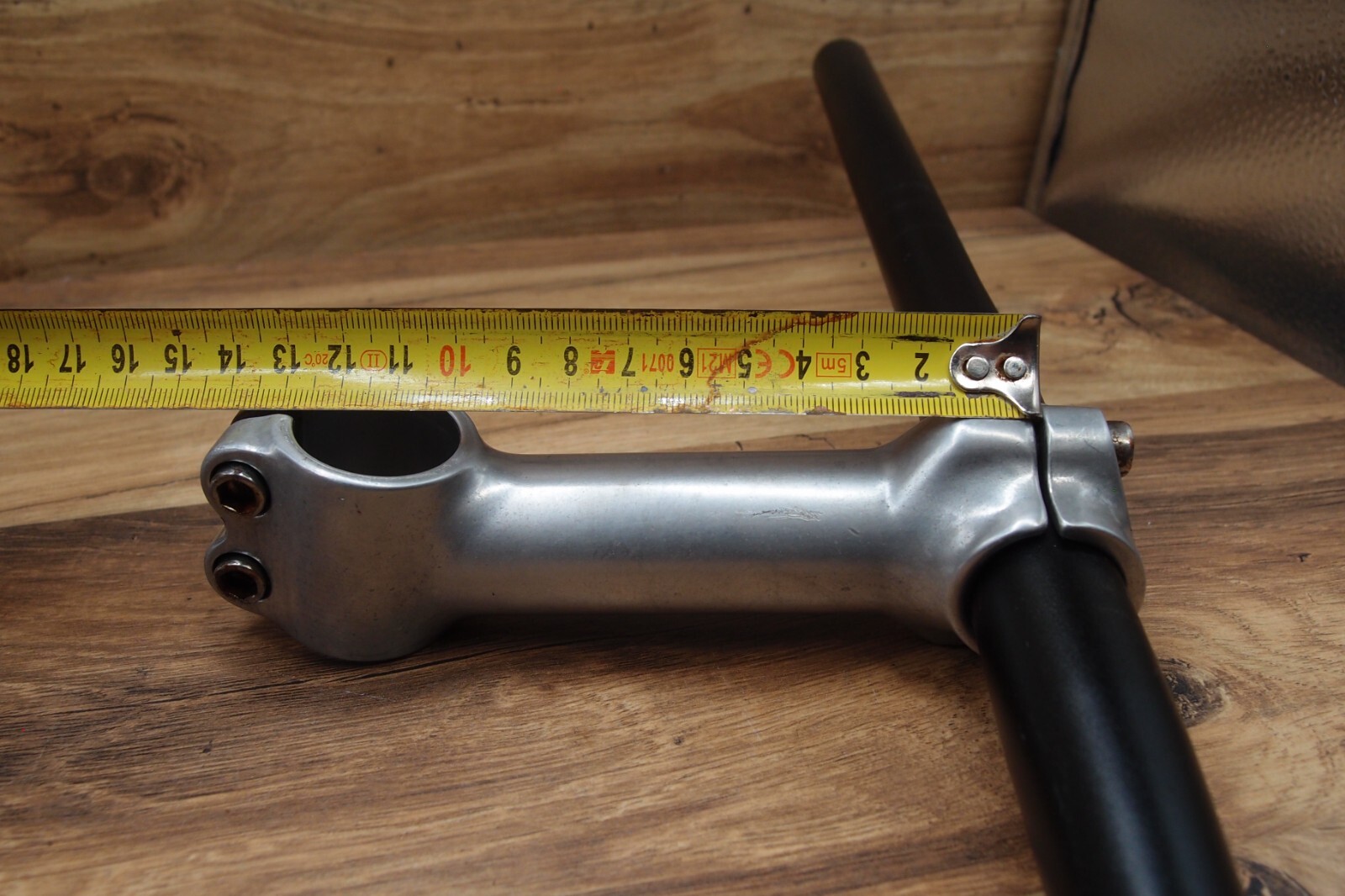 MTB flat handlebar Bontrager Comp II + ahead stem 1 1/8 in