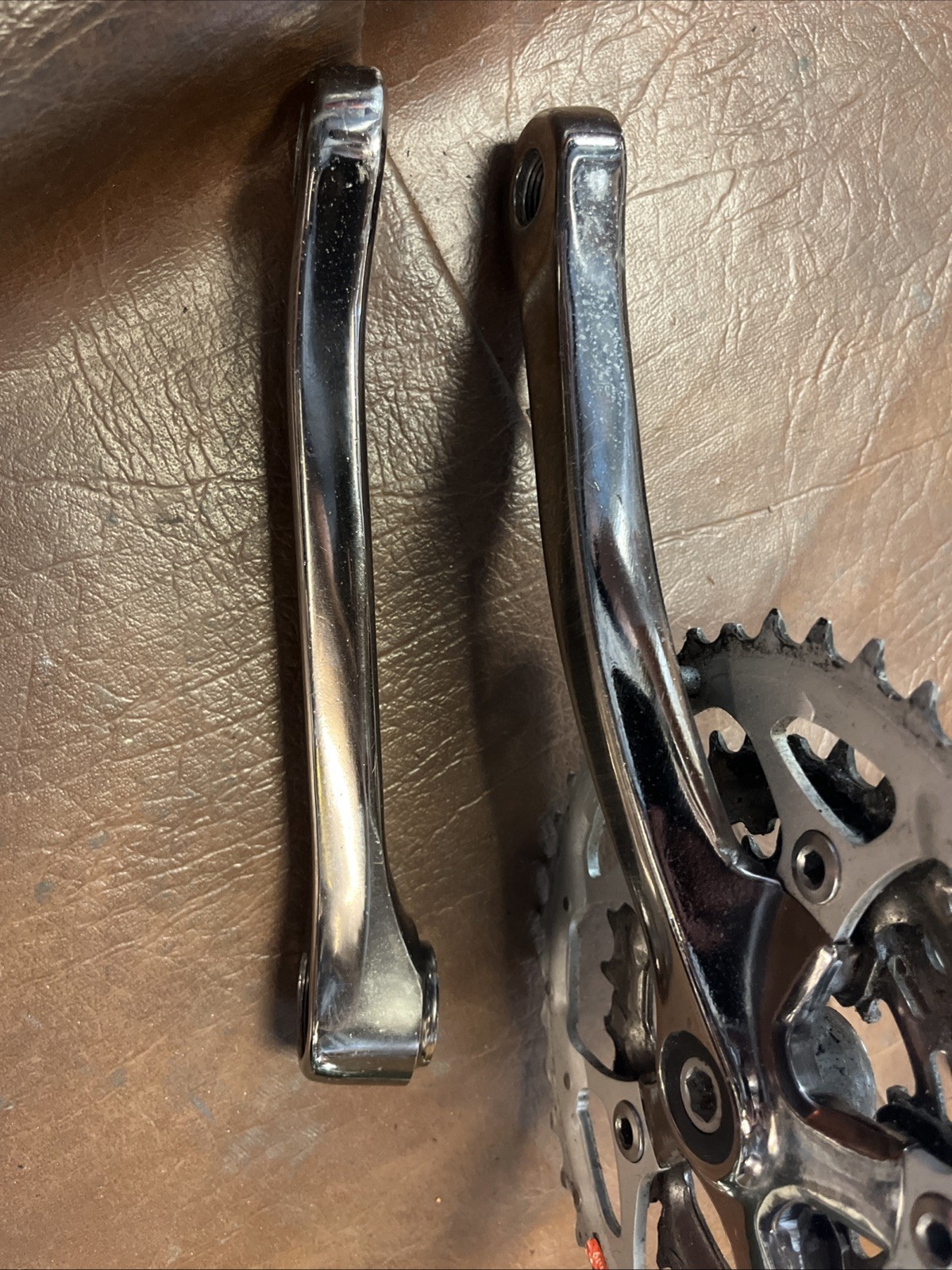 Vintage Shimano STX RC FC-MC33 Crankset 175mm 3x Triple Square Taper MTB