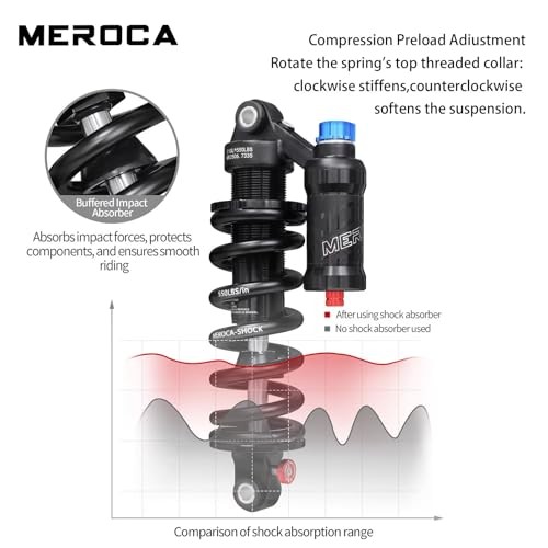 Adjustable Air Spring Coil Over Shock Absorber for Mountain 250mm*550lbs