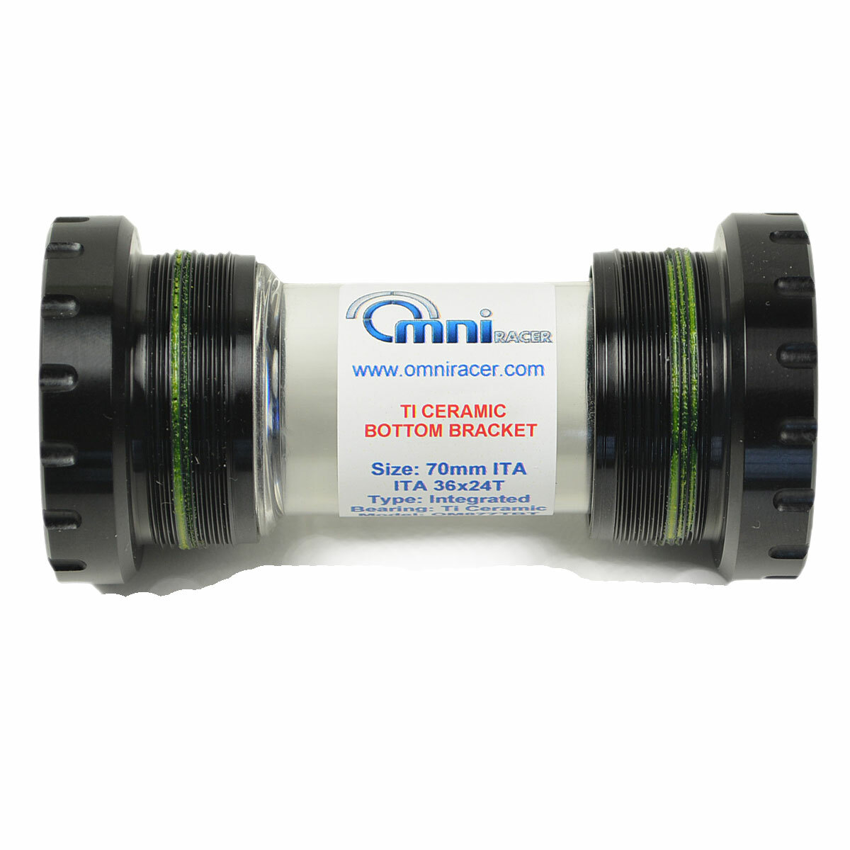 OMNI Racer WORLDS LIGHTEST Ti CERAMIC Hollowtech II Bottom Bracket ITALIAN 70mm