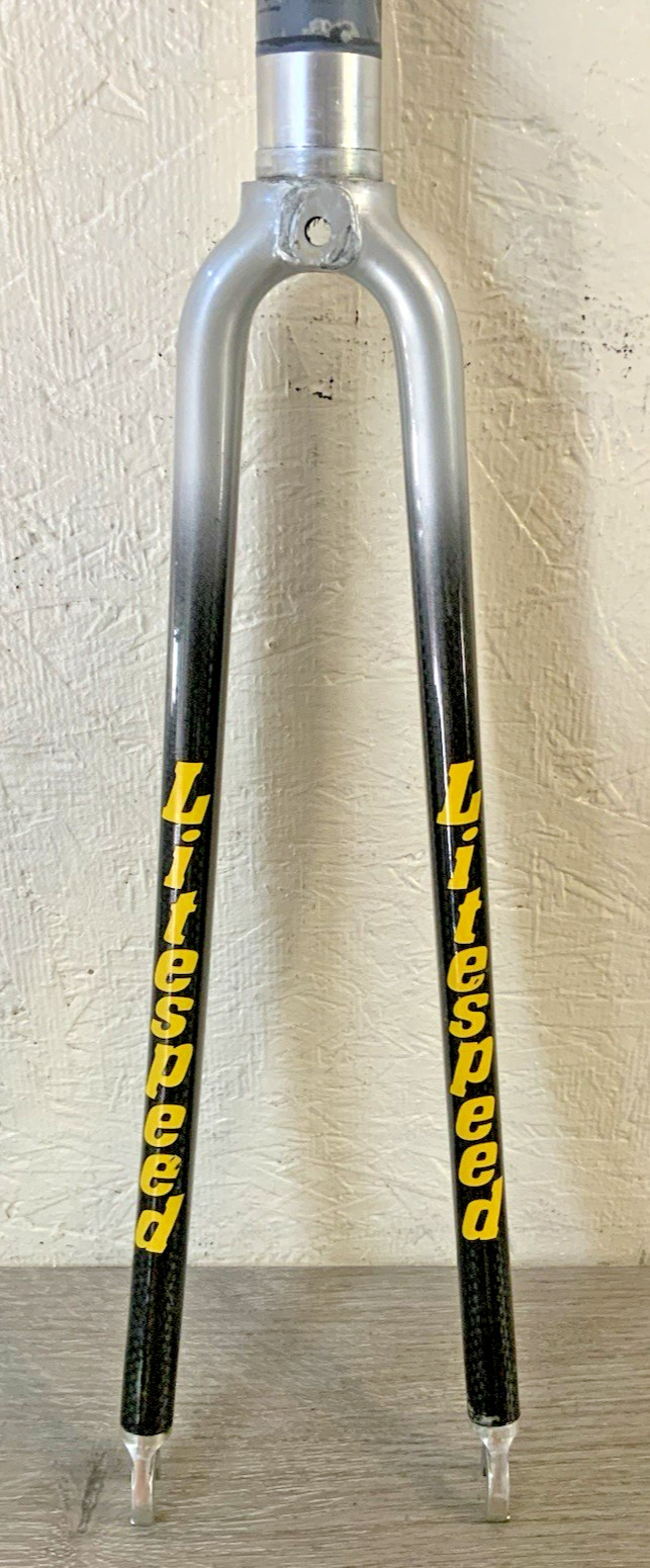 LITESPEED CARBON FORK 1 1/8 INCH STEERER 250 MM LENGTH THREADLESS 520 GRAMS