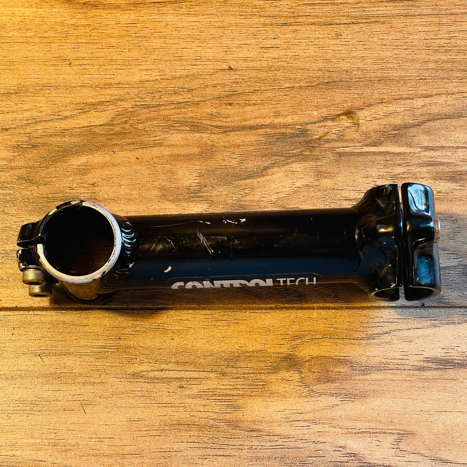 Vintage Control Tech Mountain Bike Stem 135 1 1/8 Threadless 5 Degree 25.4