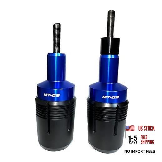 Blue CNC Frame Sliders Fit for Yamaha MT-09/MT-09 SP (2021-2025) & Tracer